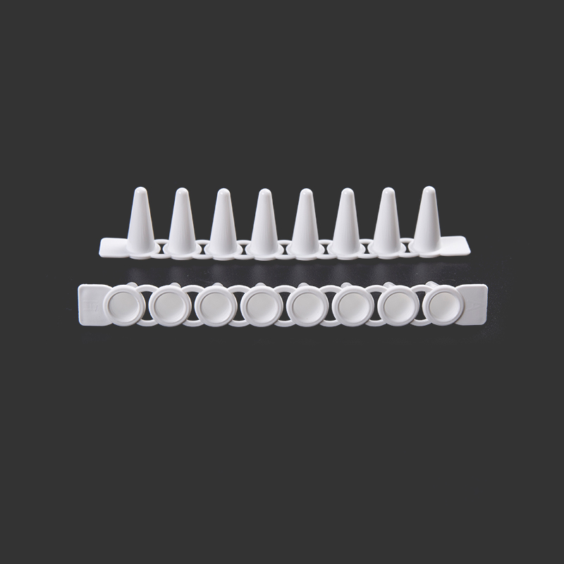 0,1 ml PCR 8-putken liuska