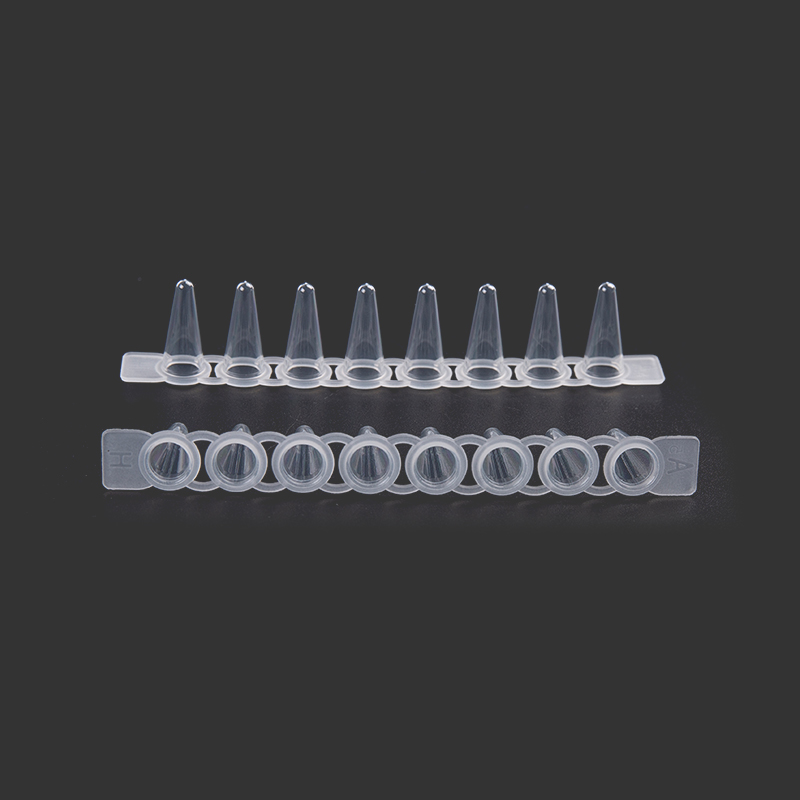 0,1 ml PCR 8-putken liuska